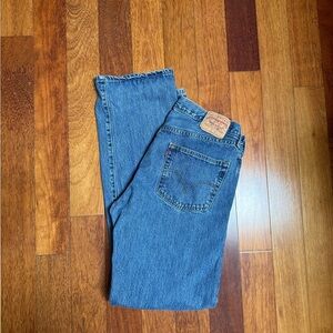 Levi's Deep Blue Slim Jeans